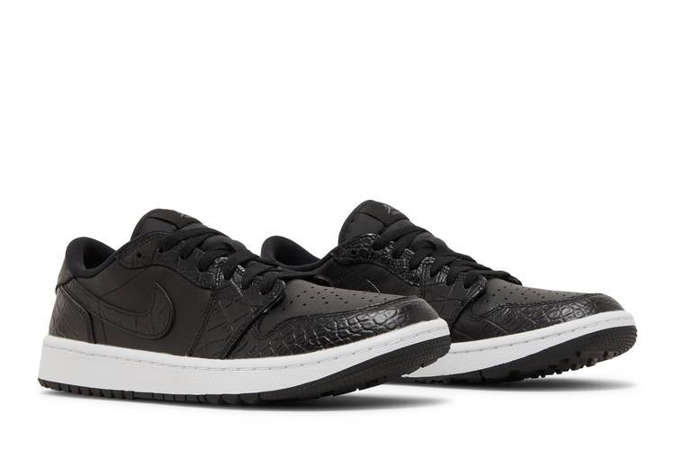 Air Jordan 1 Low Golf 'Black Crocodile'