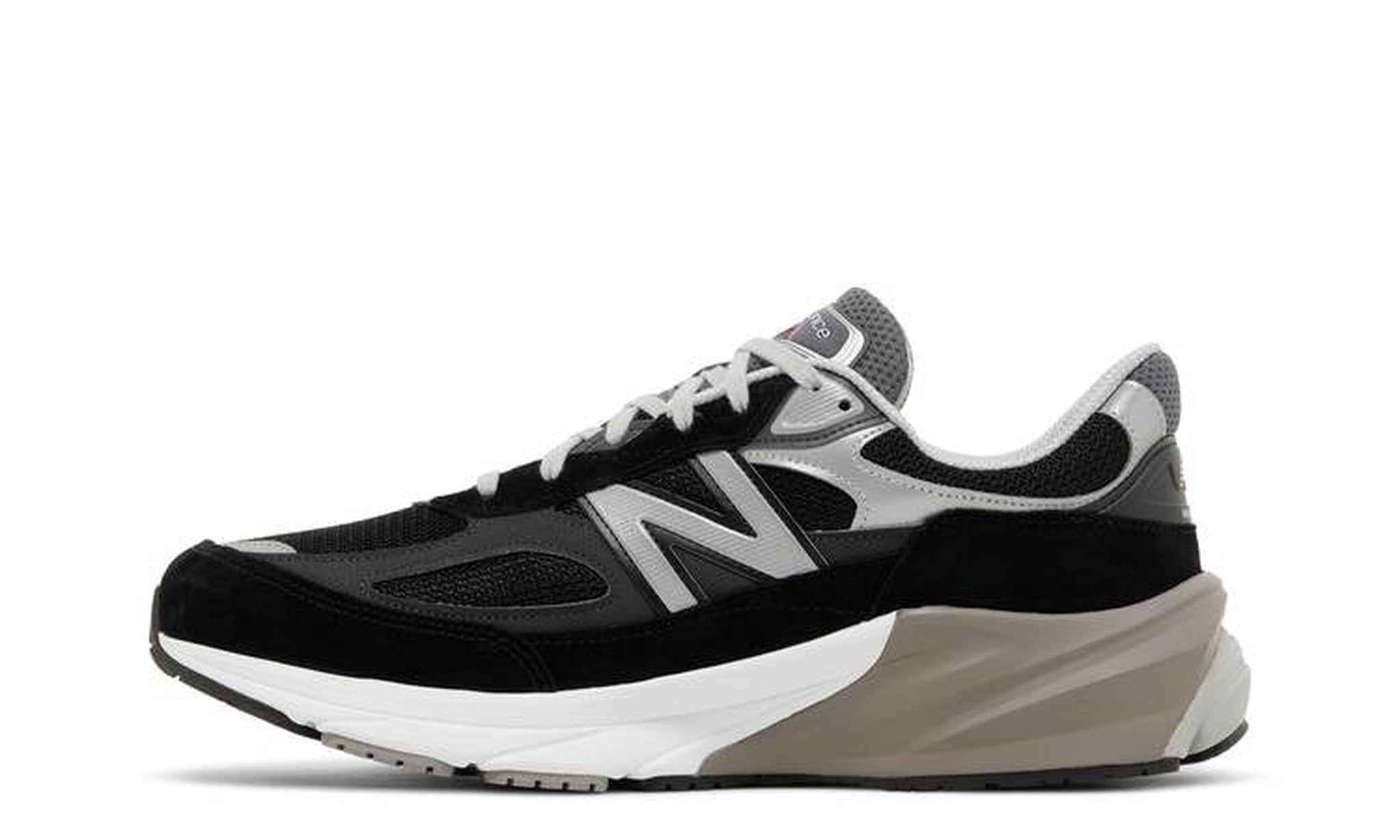 990v6 Made in USA 2E Wide 'Black Silver'
