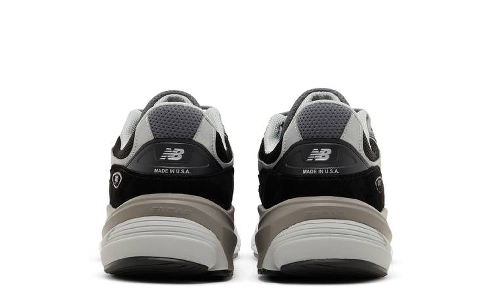 990v6 Made in USA 2E Wide 'Black Silver'