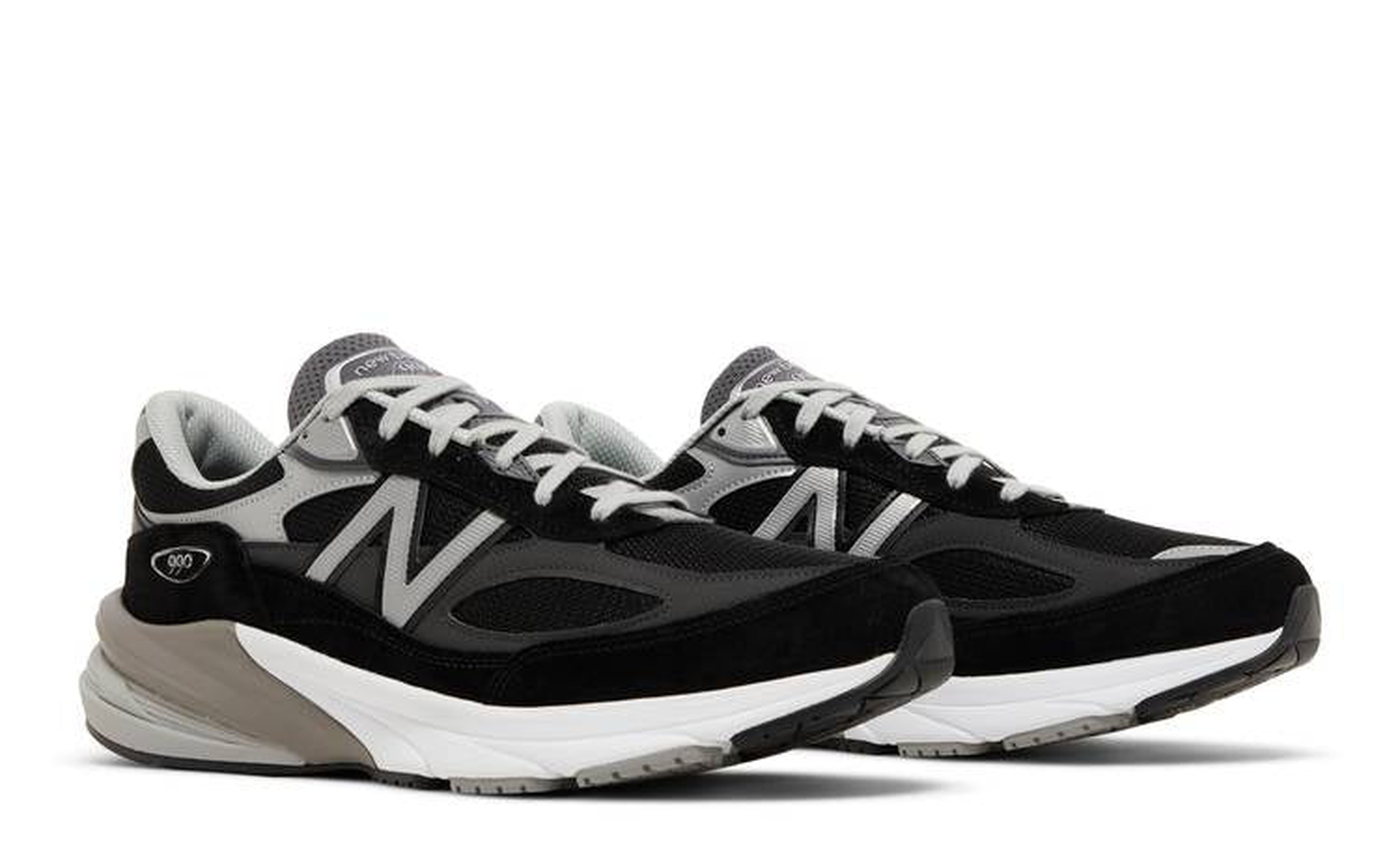 990v6 Made in USA 2E Wide 'Black Silver'
