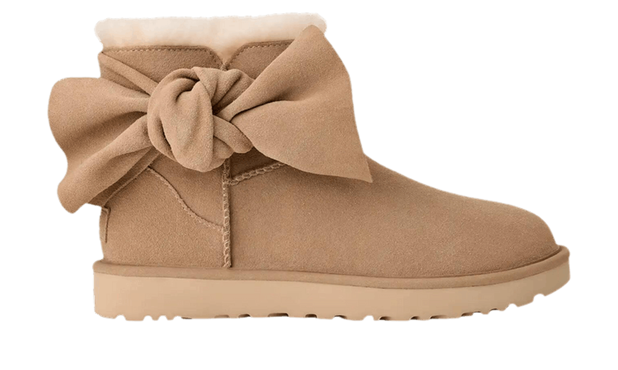UGG Wmns Classic Mini Bow 'Sand'
