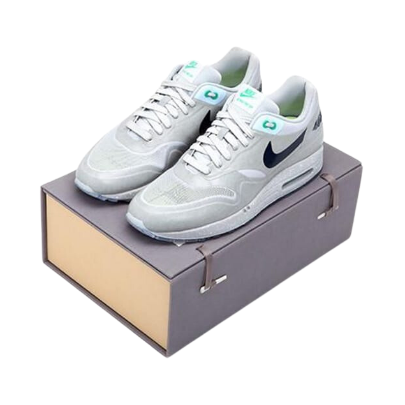 CLOT x Air Max 1 'Kiss of Death - Neutral Grey' Special Box