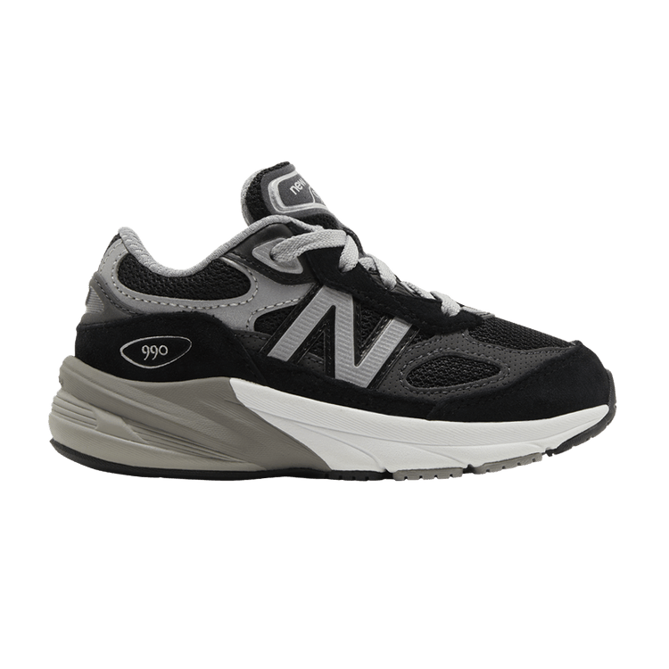 990v6 Toddler 'Black Silver'