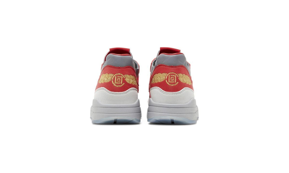 CLOT x Air Max 1 'Kiss Of Death - Solar Red' Special Box