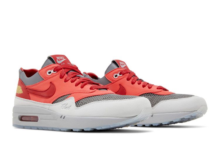 CLOT x Air Max 1 'Kiss Of Death - Solar Red' Special Box