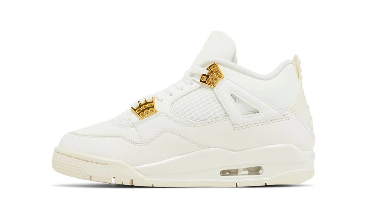 Wmns Air Jordan 4 Retro 'Metallic Gold'