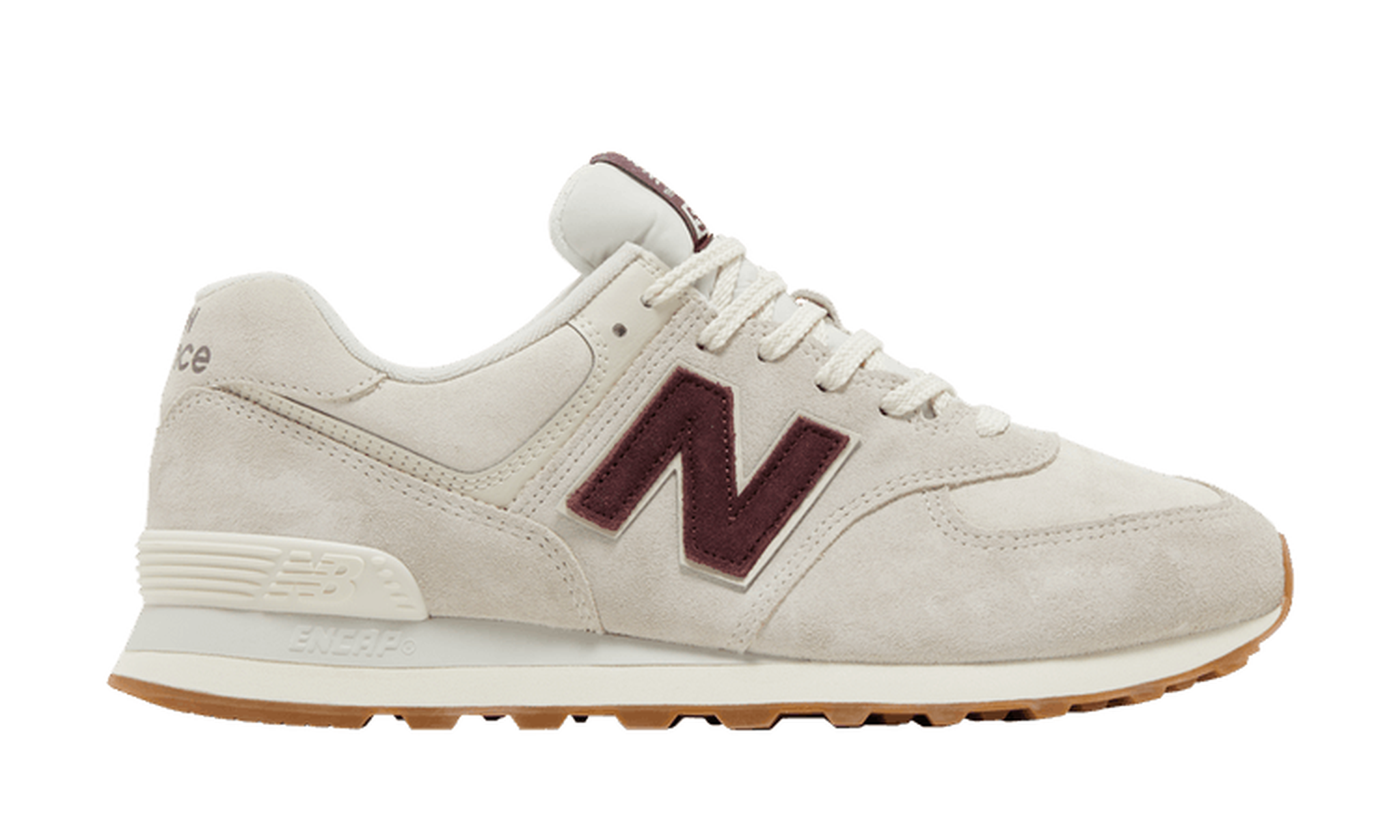 574 'Bone White Burgundy'