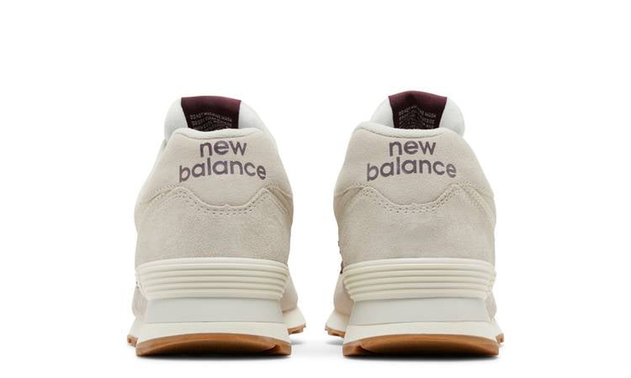 574 'Bone White Burgundy'