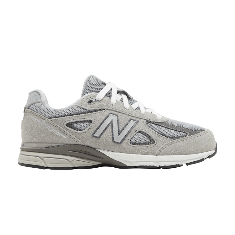 990v4 Big Kid Wide 'Kool Grey Silver Filigree'