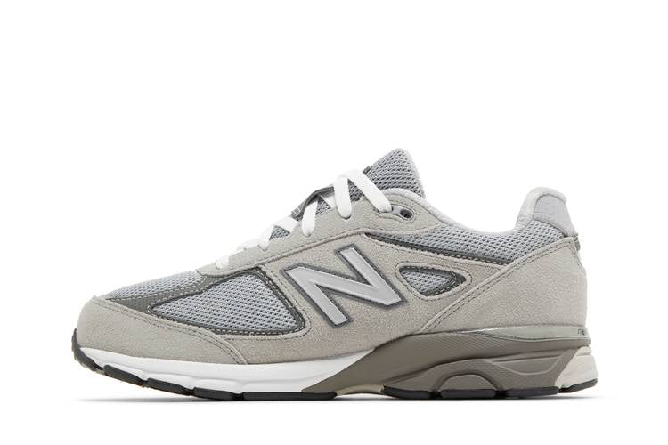 990v4 Big Kid Wide 'Kool Grey Silver Filigree'