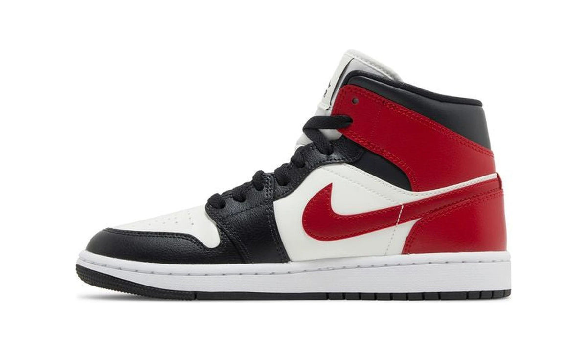 Wmns Air Jordan 1 Mid 'Black Toe'