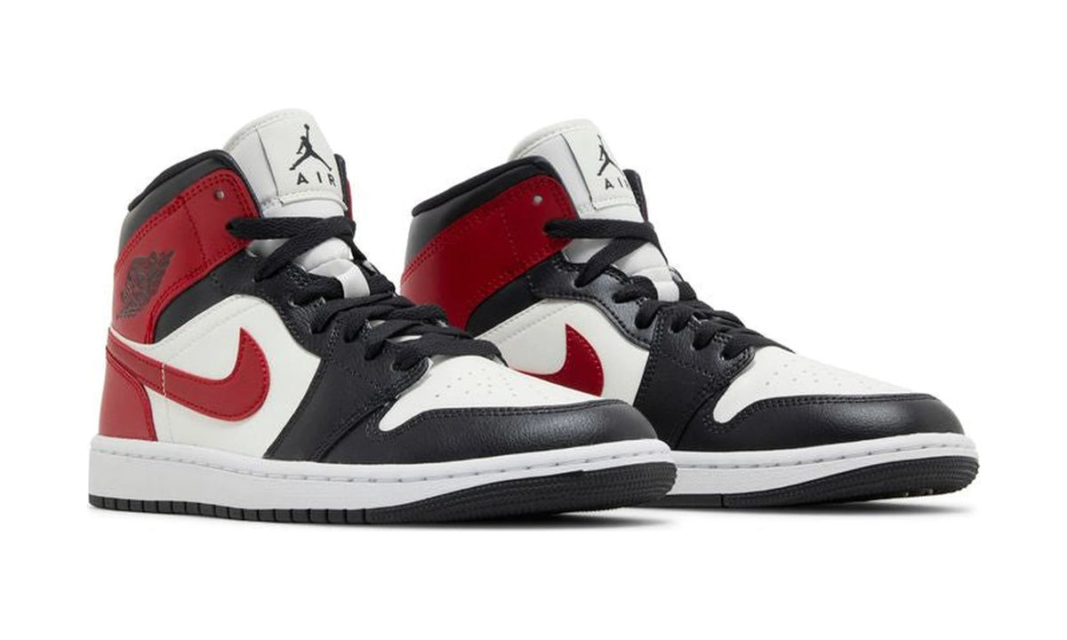 Wmns Air Jordan 1 Mid 'Black Toe'