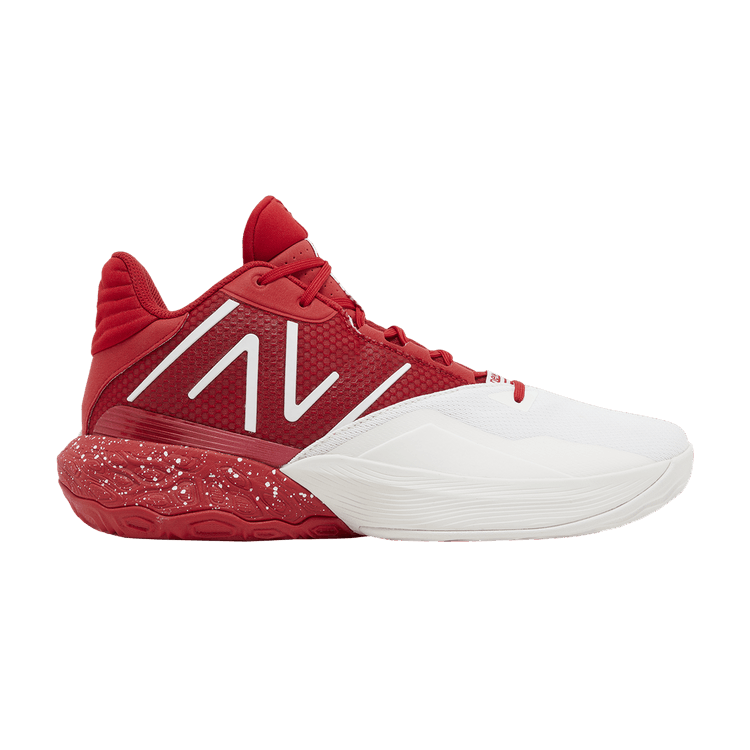 Two WXY V4 'Optic White Team Red'