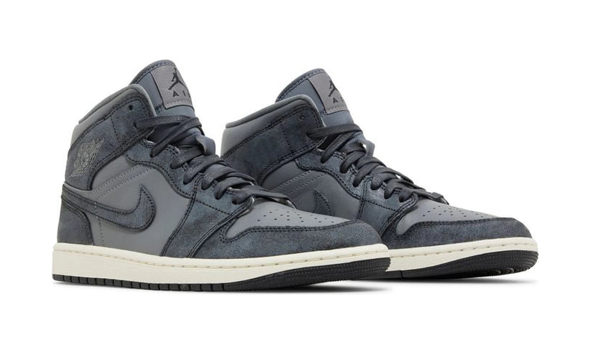 Wmns Air Jordan 1 Mid 'Distressed Smoke Grey'