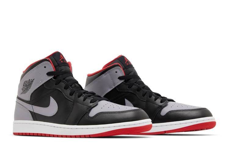 Air Jordan 1 Mid 'Bred Shadow'