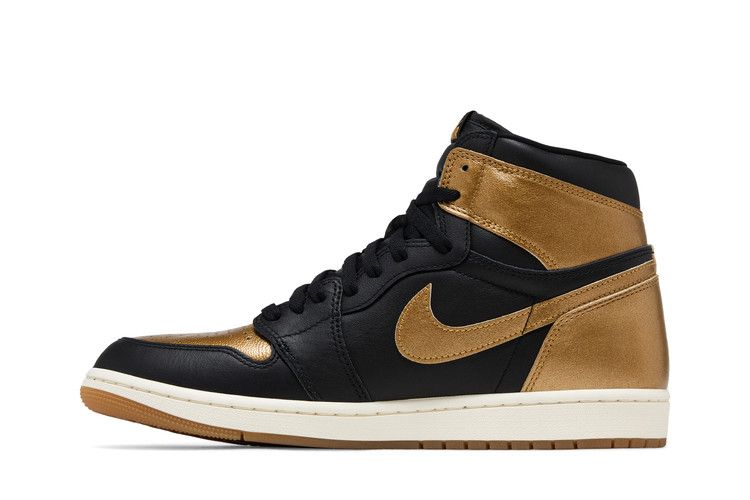 Air Jordan 1 Retro High OG 'Black Gold'