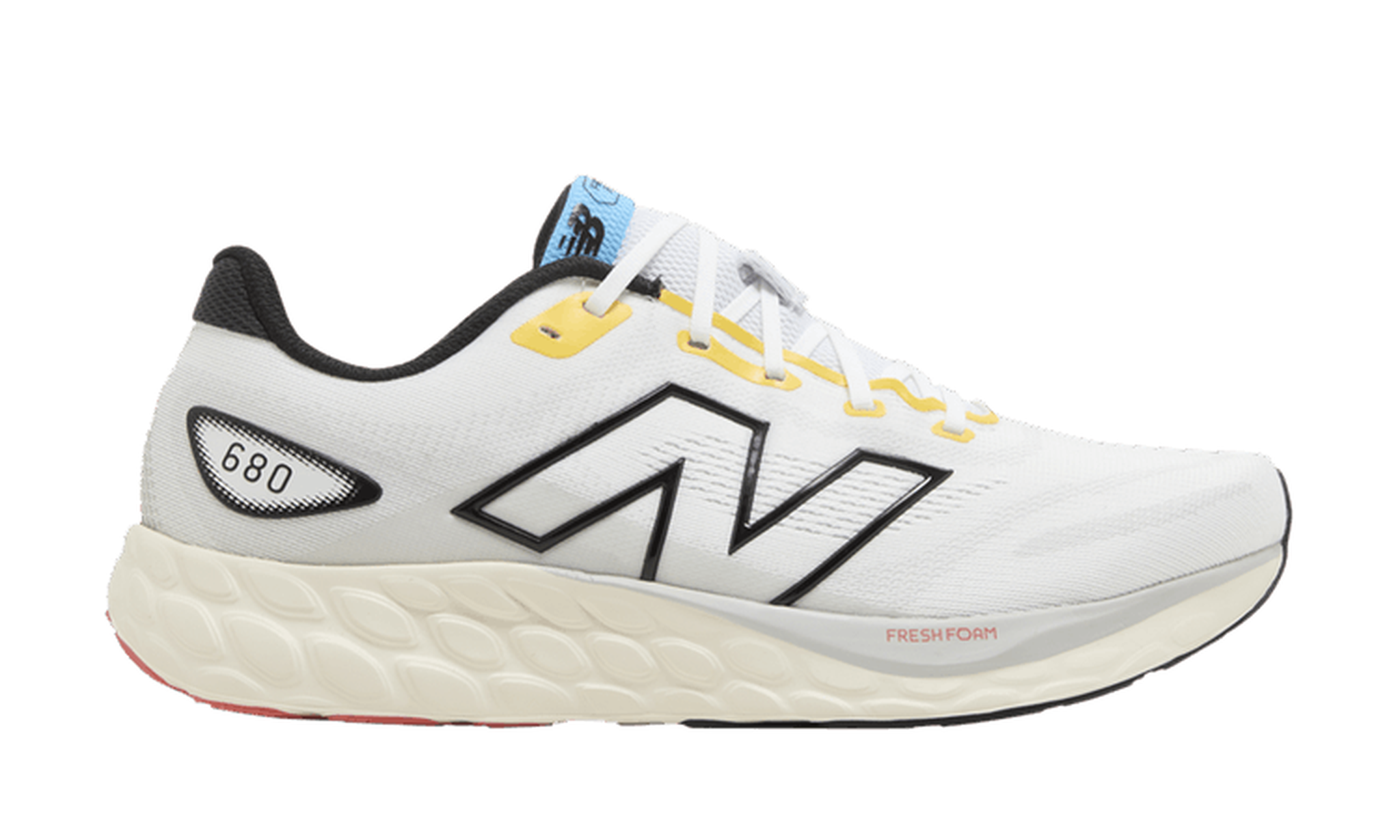Fresh Foam 680v8 'White Ginger Lemon'