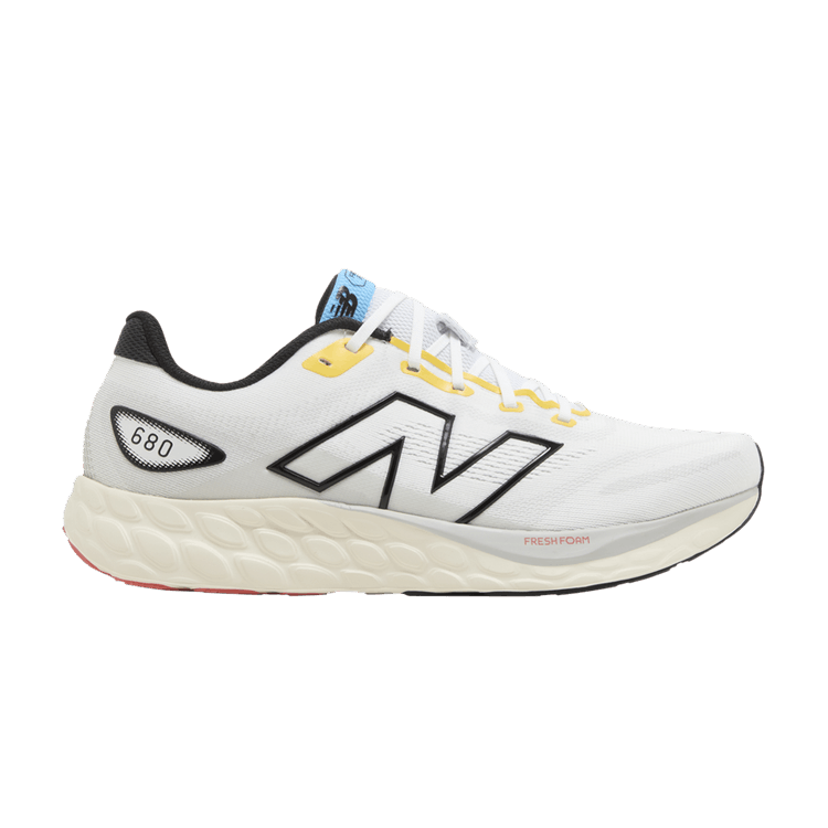 Fresh Foam 680v8 'White Ginger Lemon'