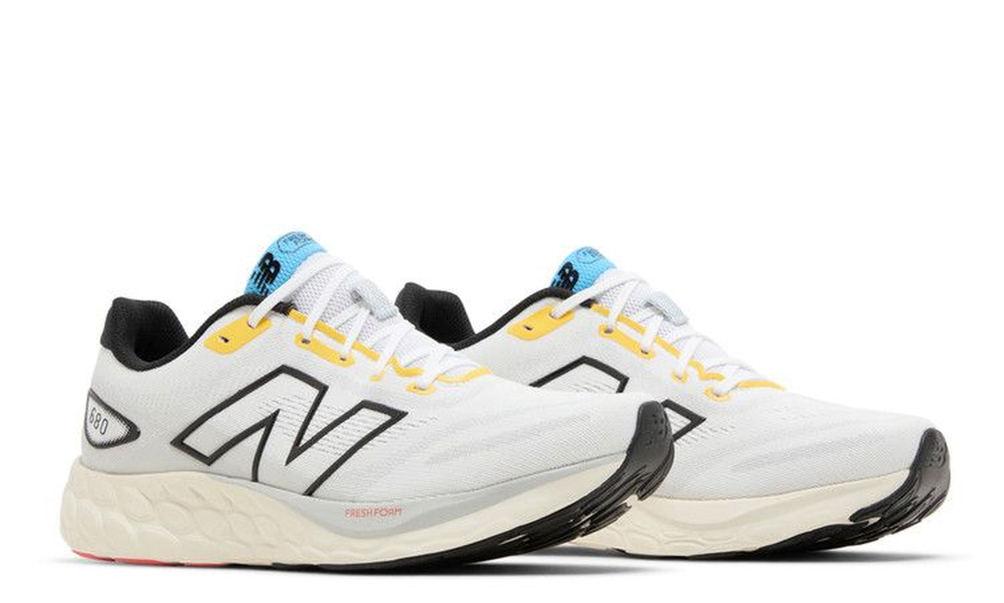 Fresh Foam 680v8 'White Ginger Lemon'