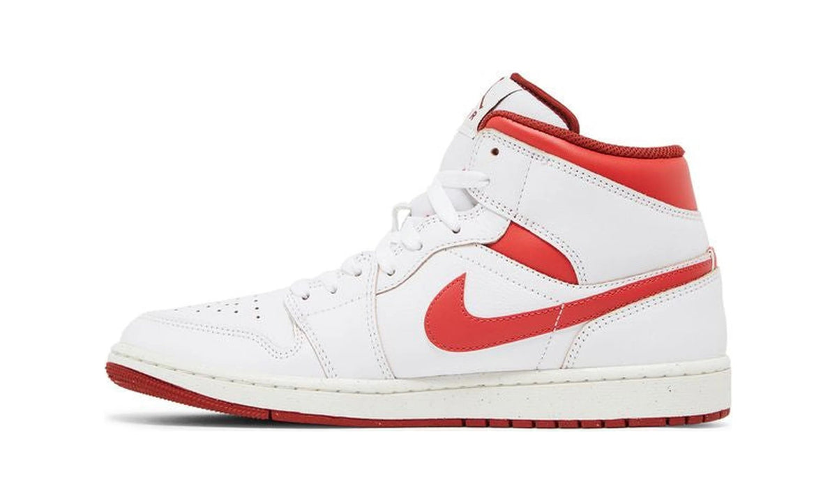 Air Jordan 1 Mid SE 'White Dune Red'