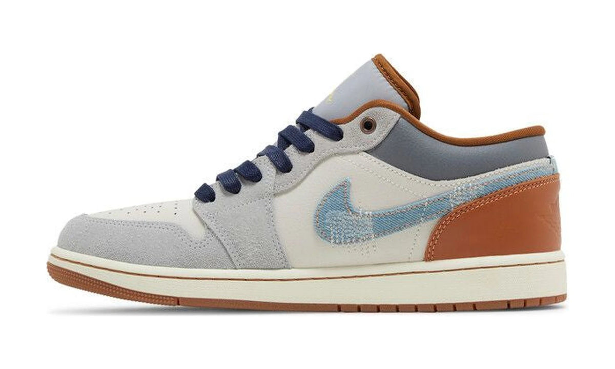 Air Jordan 1 Low SE 'Repaired Denim Swoosh'