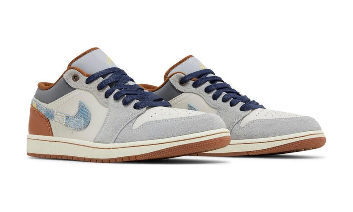 Air Jordan 1 Low SE 'Repaired Denim Swoosh'