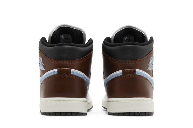 Air Jordan 1 Retro Mid SE 'Brown Blue Grey'