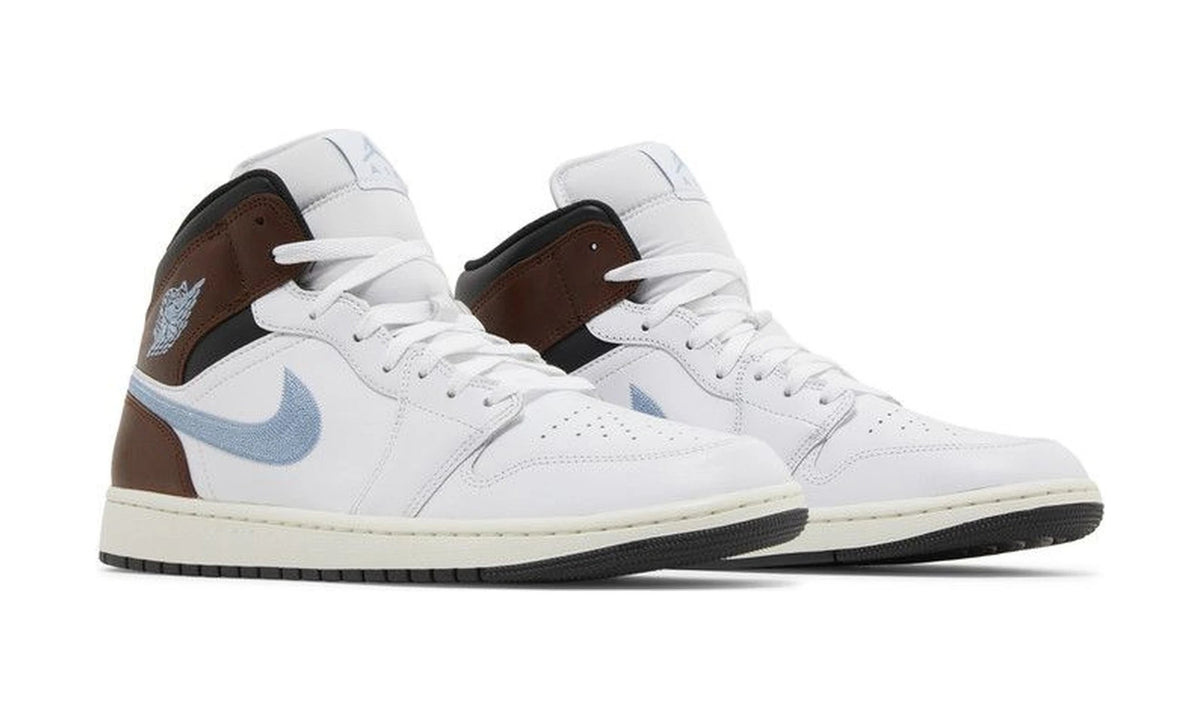 Air Jordan 1 Retro Mid SE 'Brown Blue Grey'