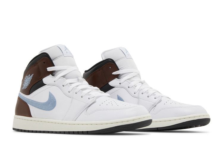 Air Jordan 1 Retro Mid SE 'Brown Blue Grey'