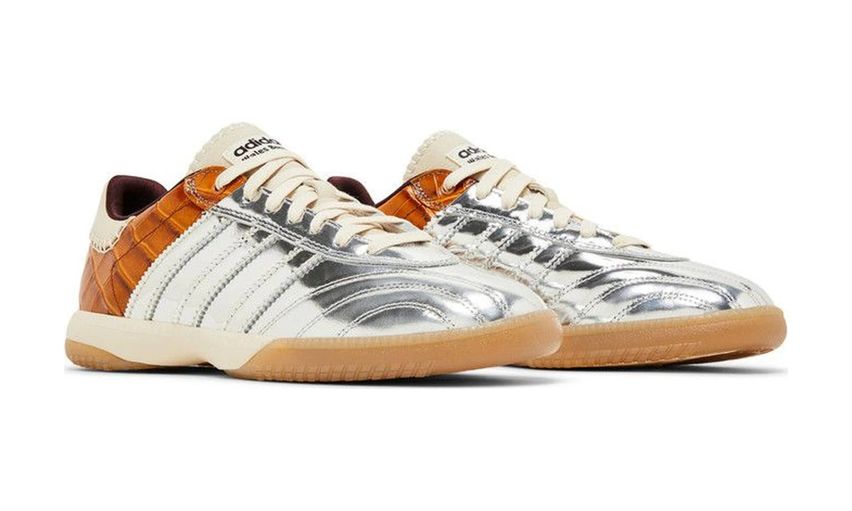 Wales Bonner x Samba Millennium 'Silver Metallic Easy Yellow'