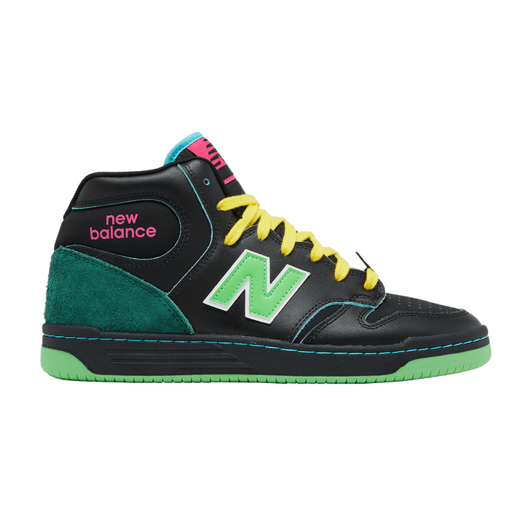 Natas Kuapas x Numeric 480 High 'Black Lime Green'