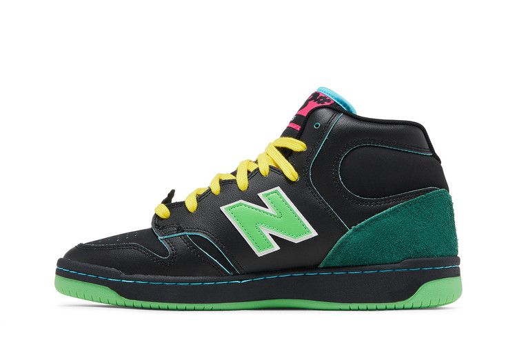 Natas Kuapas x Numeric 480 High 'Black Lime Green'