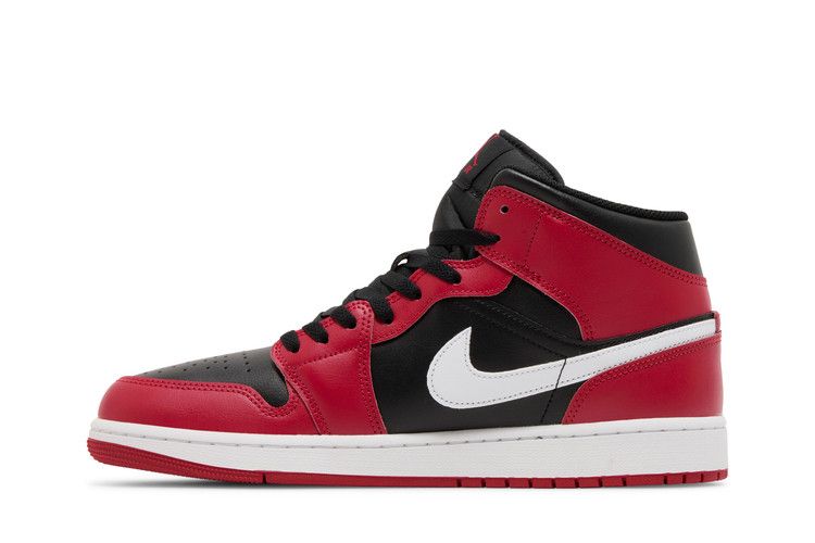 Air Jordan 1 Mid 'Gym Red Black White'