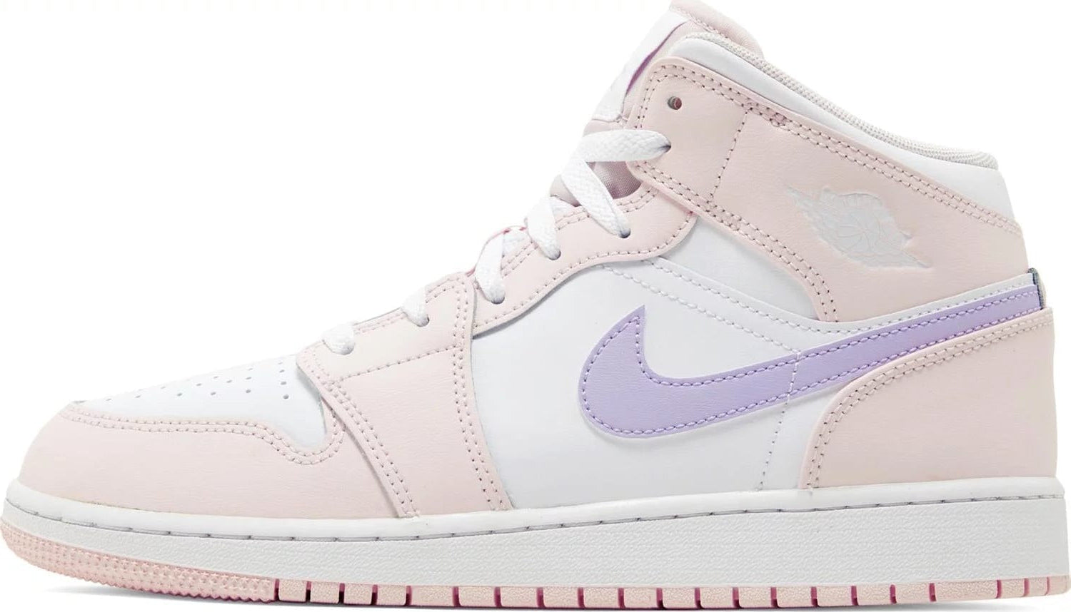Air Jordan 1 Mid Pink Wash (GS)