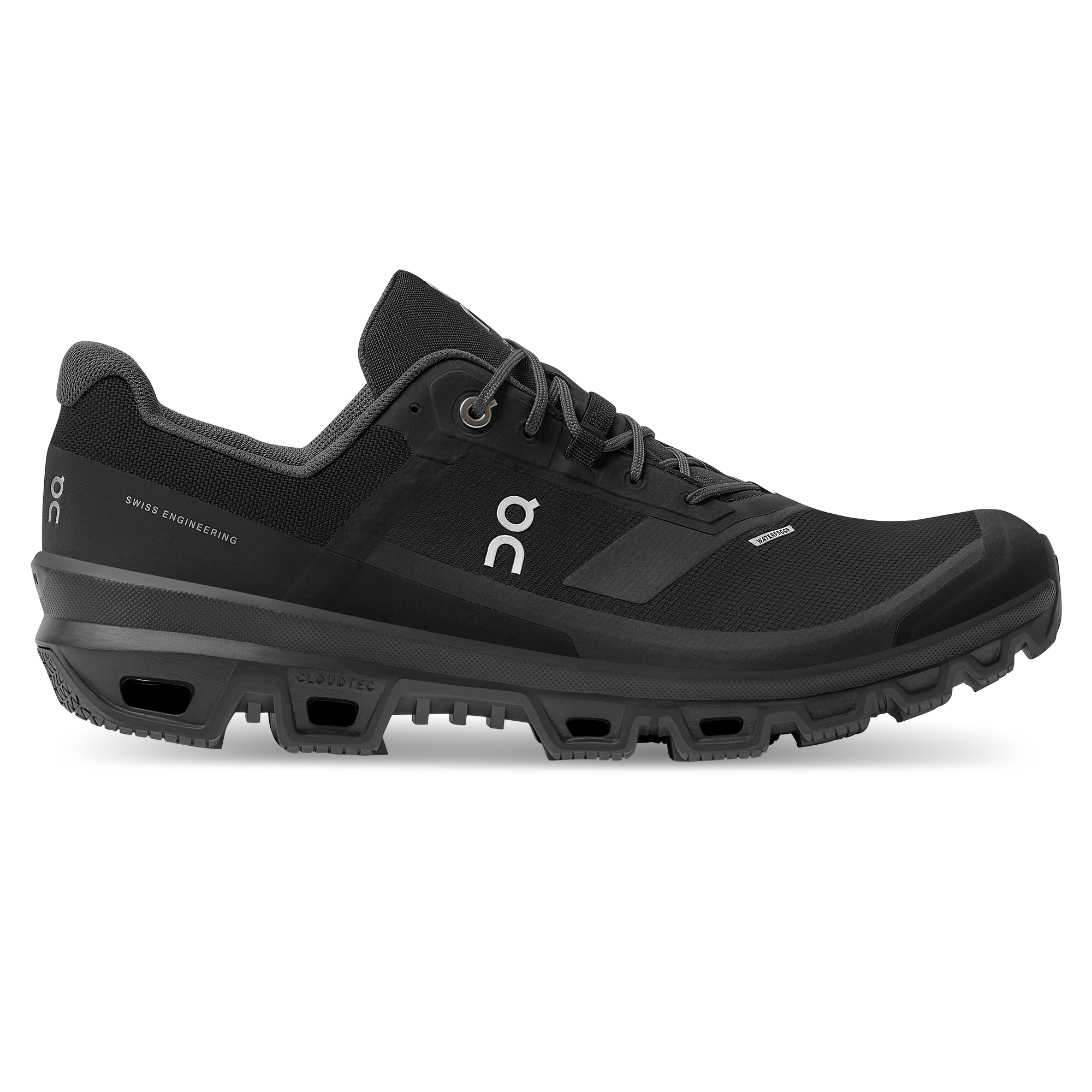 On Running Cloudventure Waterproof Black