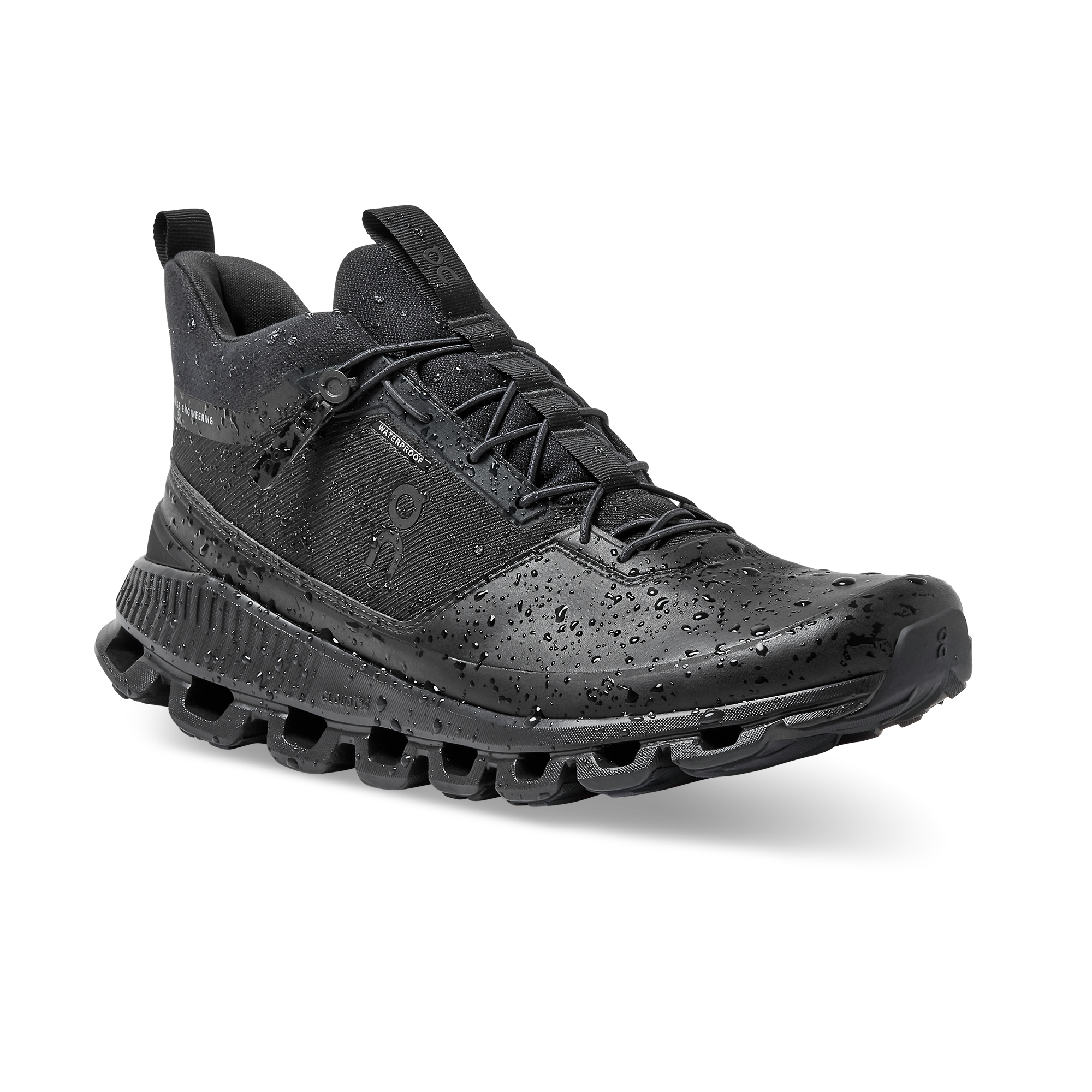ON Cloud Hi Waterproof 'All Black'