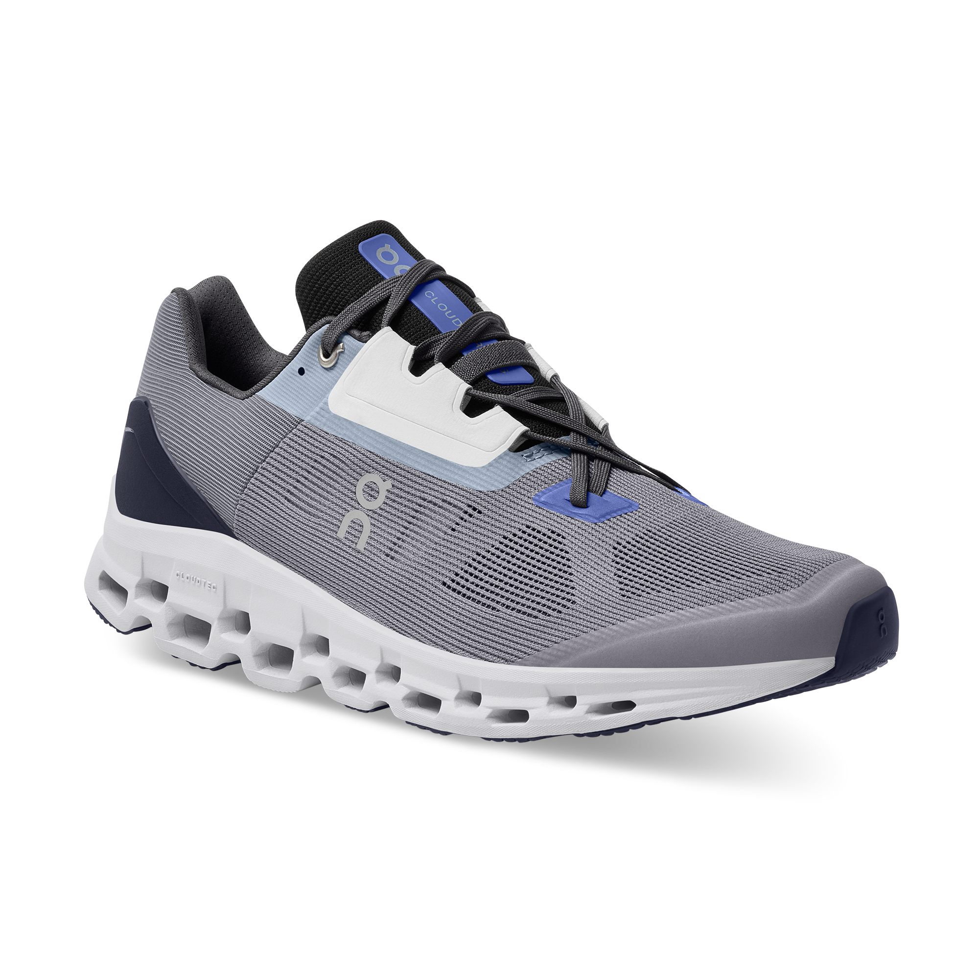 On Running Cloudstratus Fossil Grey Midnight Navy