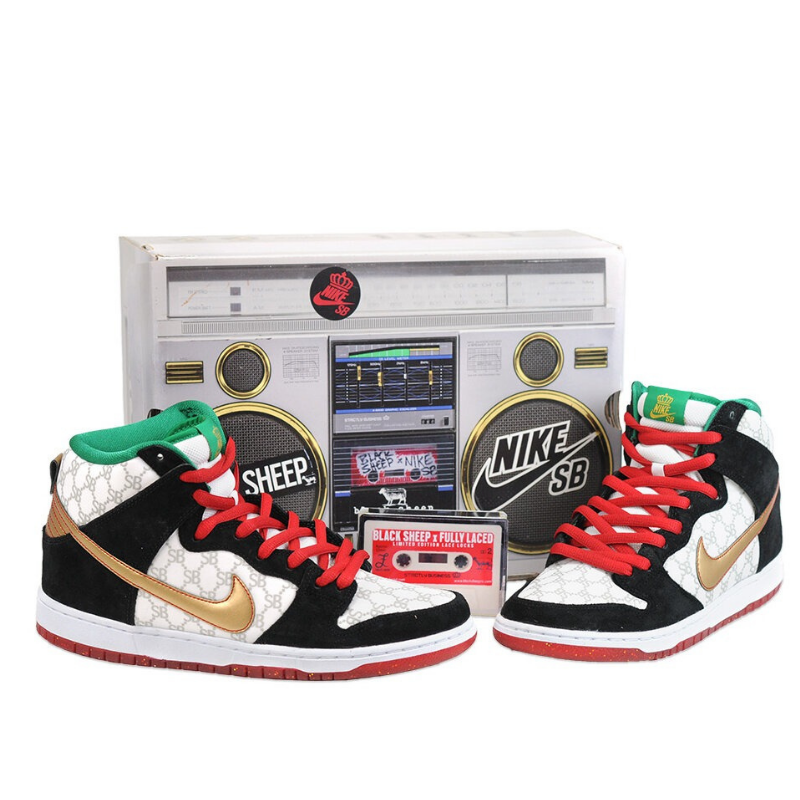 Black Sheep x Dunk High SB 'Paid In Full' Special Box