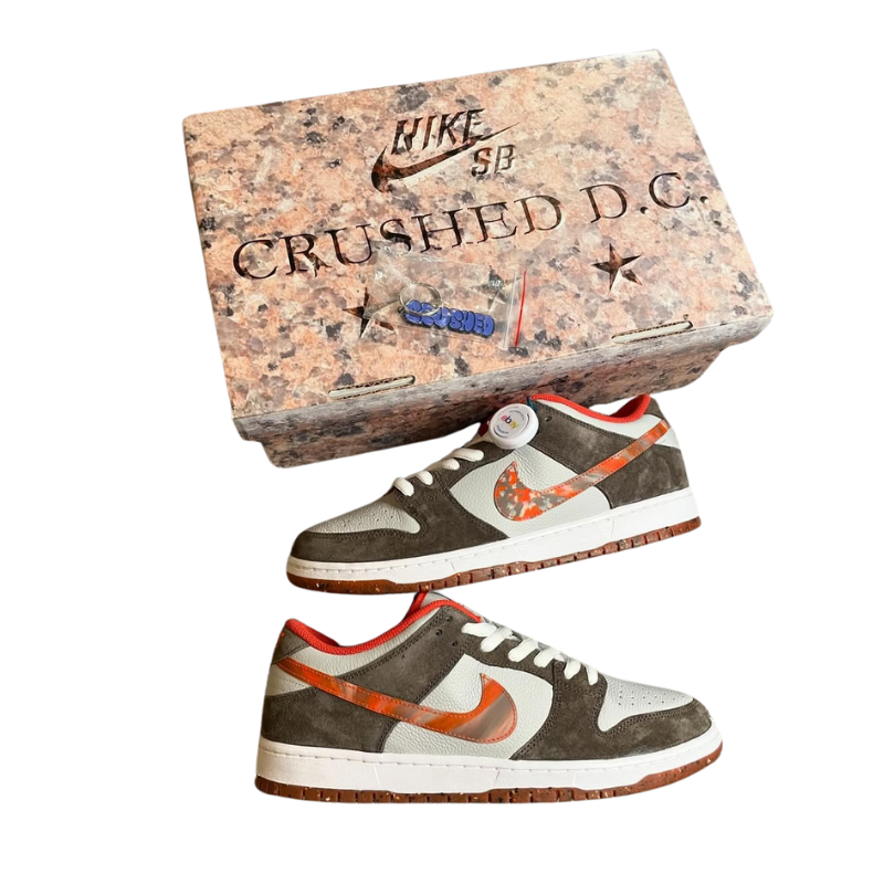 Crushed D.C. x Dunk Low SB 'Golden Hour' Special Box