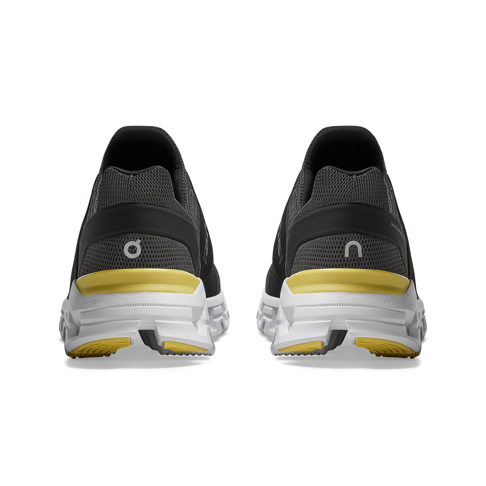 On Running Cloudswift Magnet Black Citron Yellow