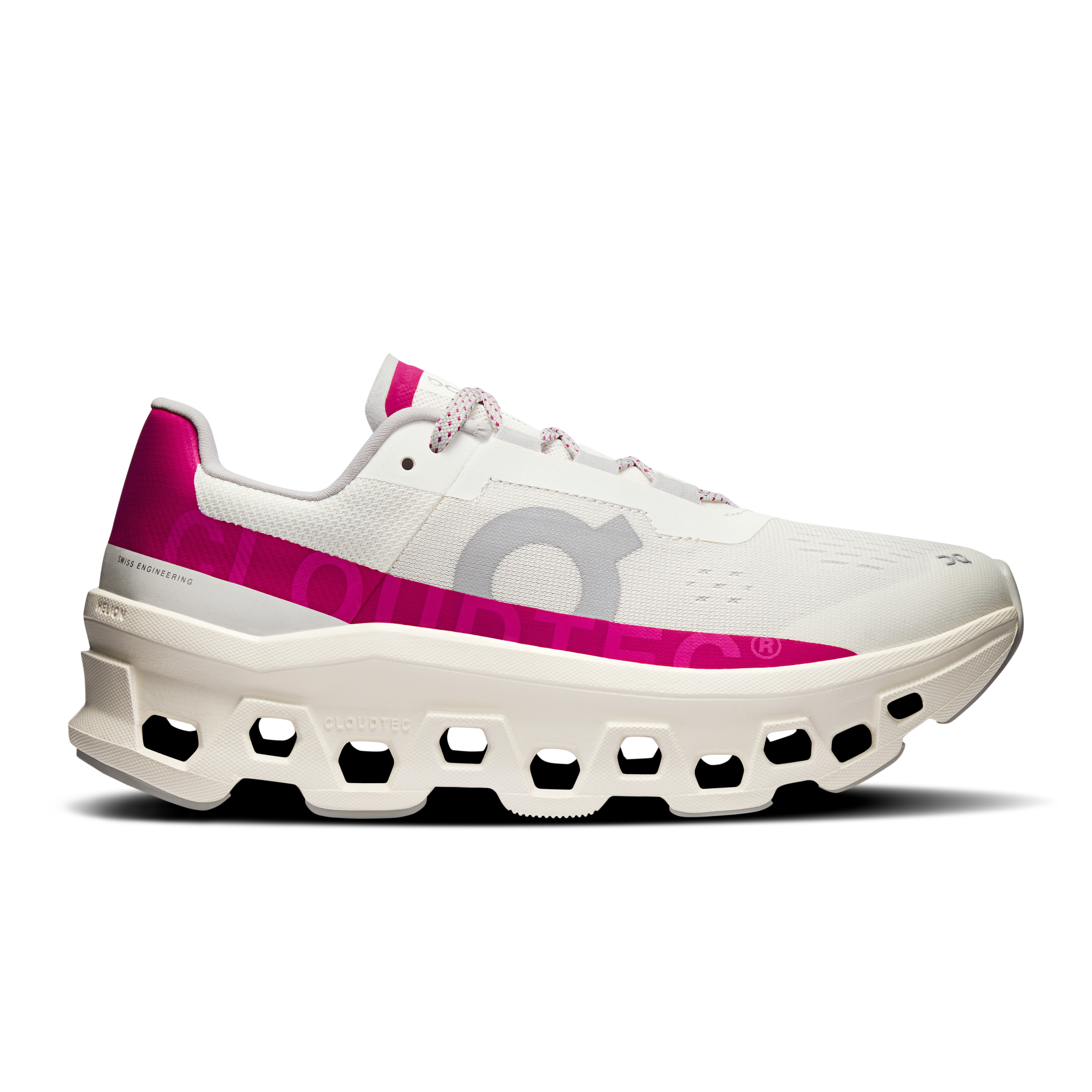 On Running Cloudmonster Ivory Grenadine (Women's)