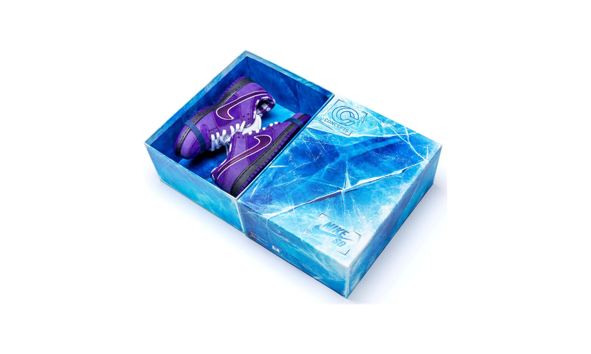 Concepts x Dunk Low SB 'Purple Lobster' Special Box