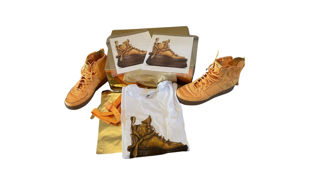 SF Air Force 1 Mid 'OBJ' Special Box