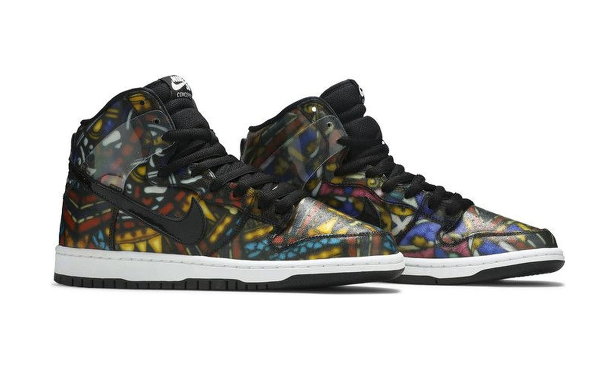 Concepts x SB Dunk High 'Stained Glass' Special Box