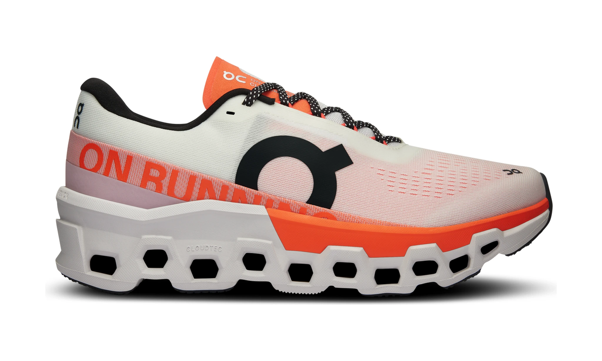 On Running Cloudmonster 2 White Flame