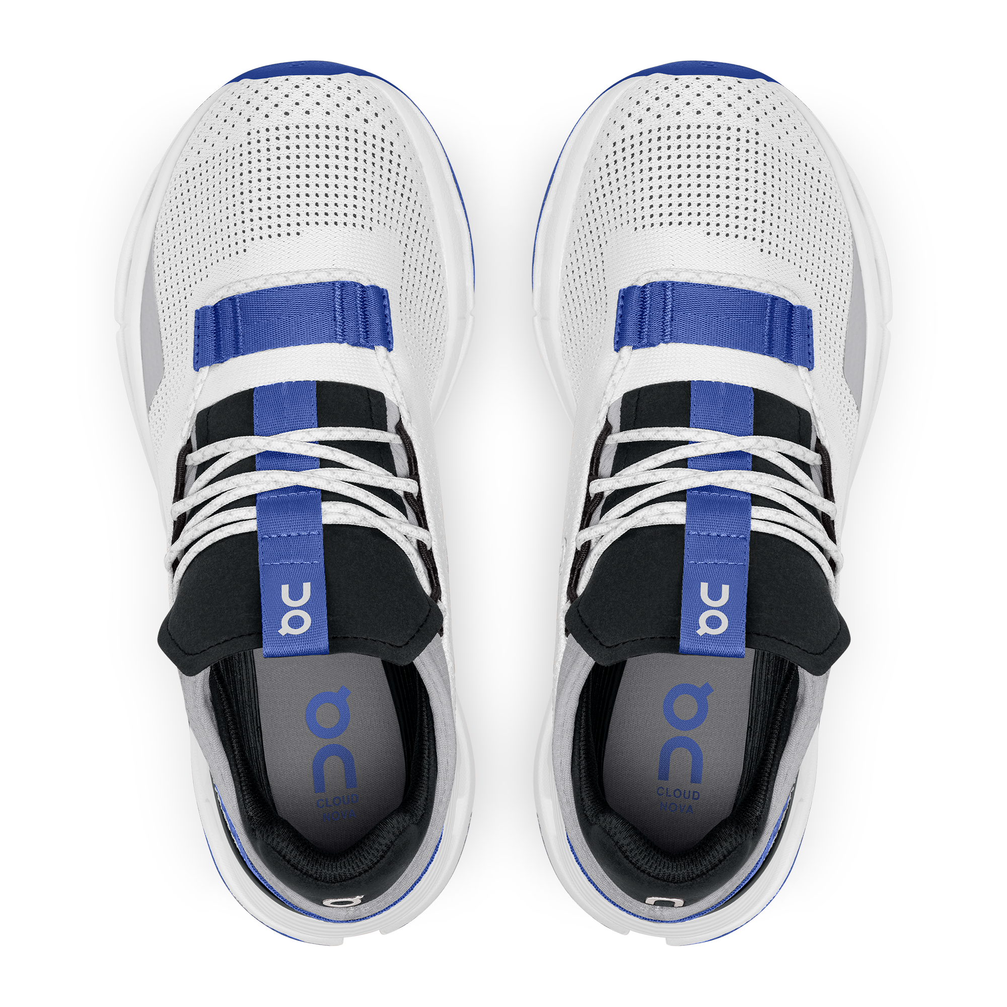On Running Cloudnova White Cobalt Blue (Women's)