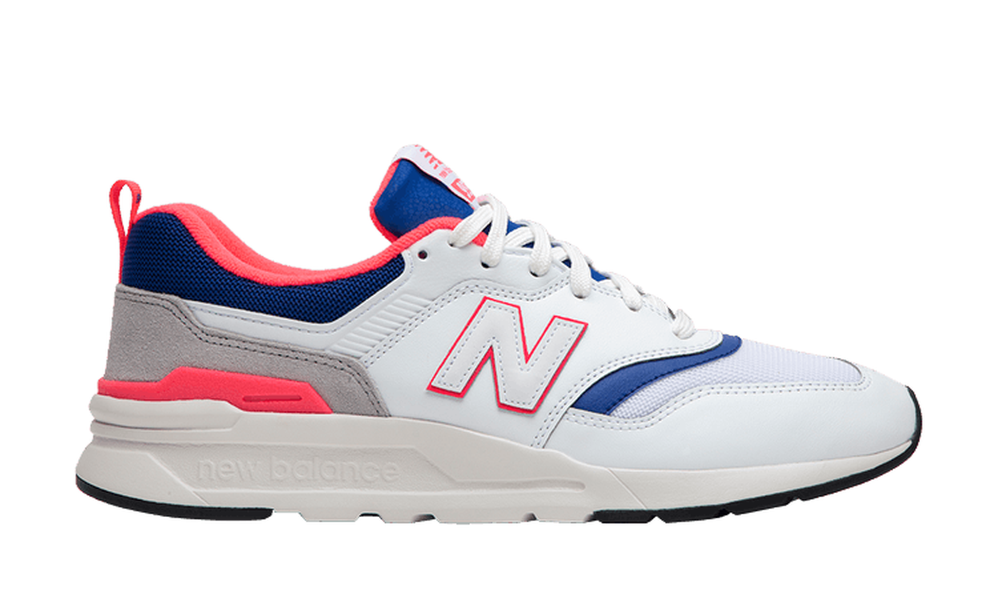 997 'White Pink Blue'