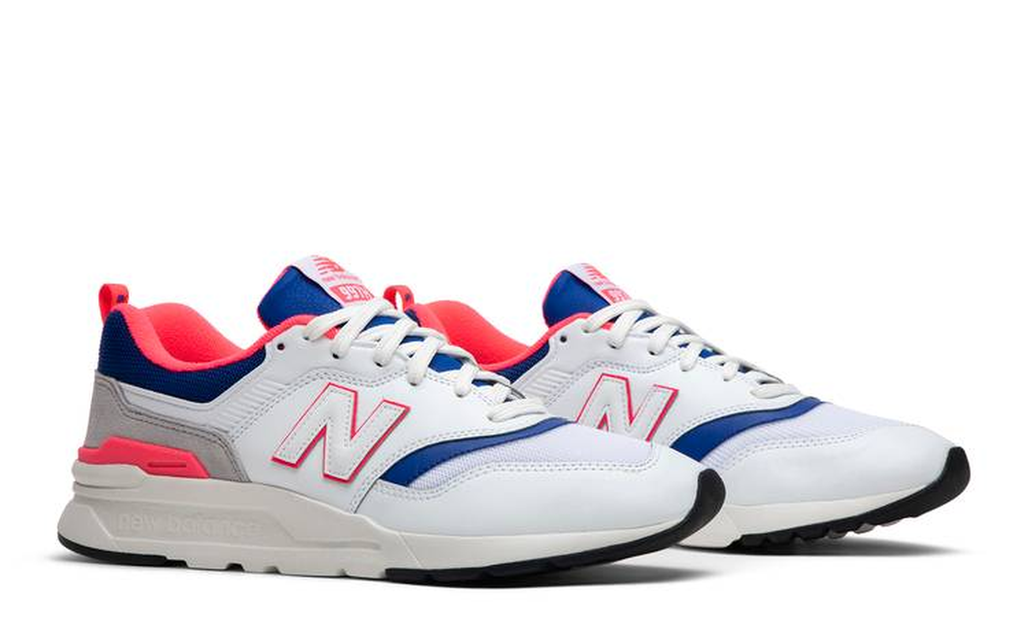 997 'White Pink Blue'