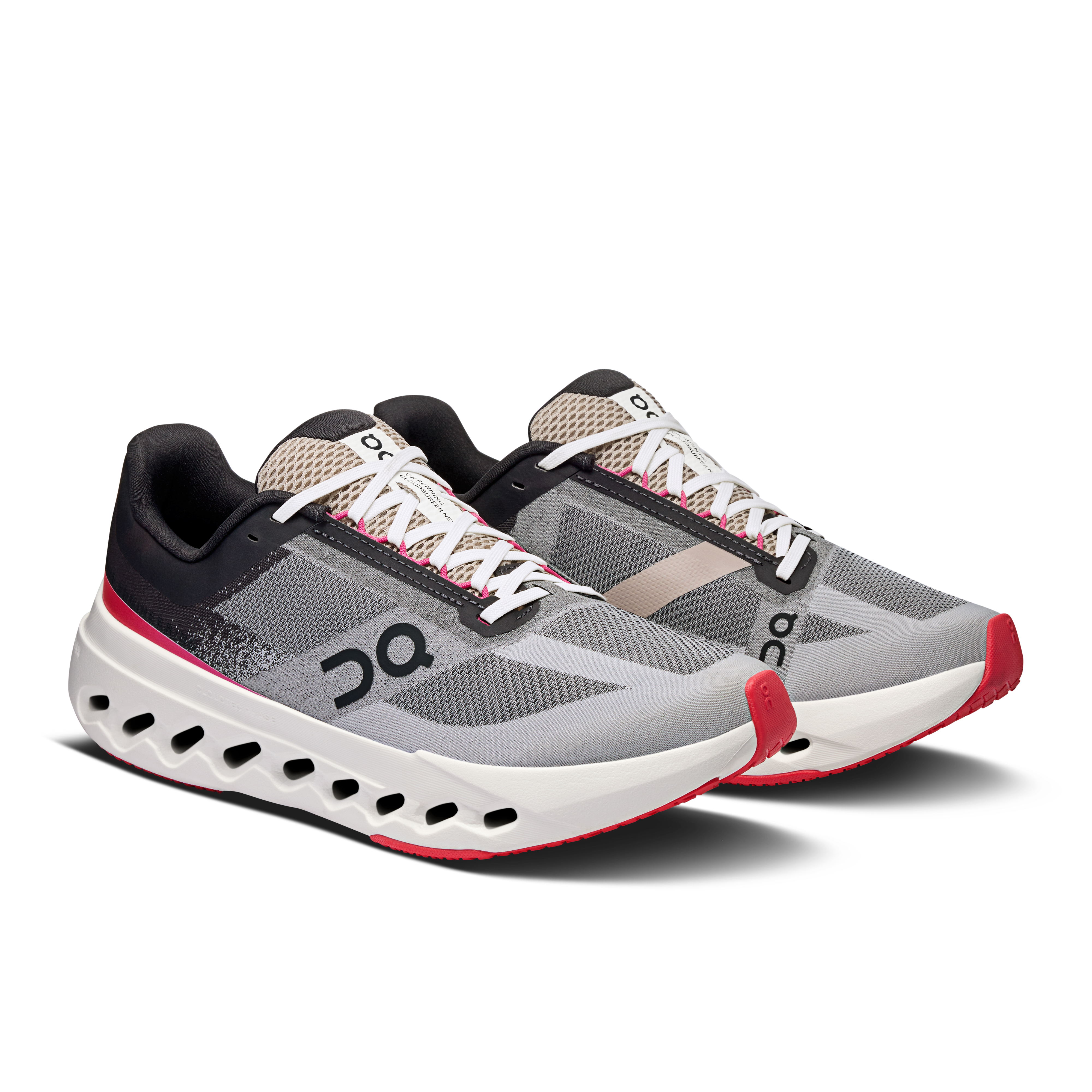 On Running Cloudsurfer Next Black White Pink (Women's)
