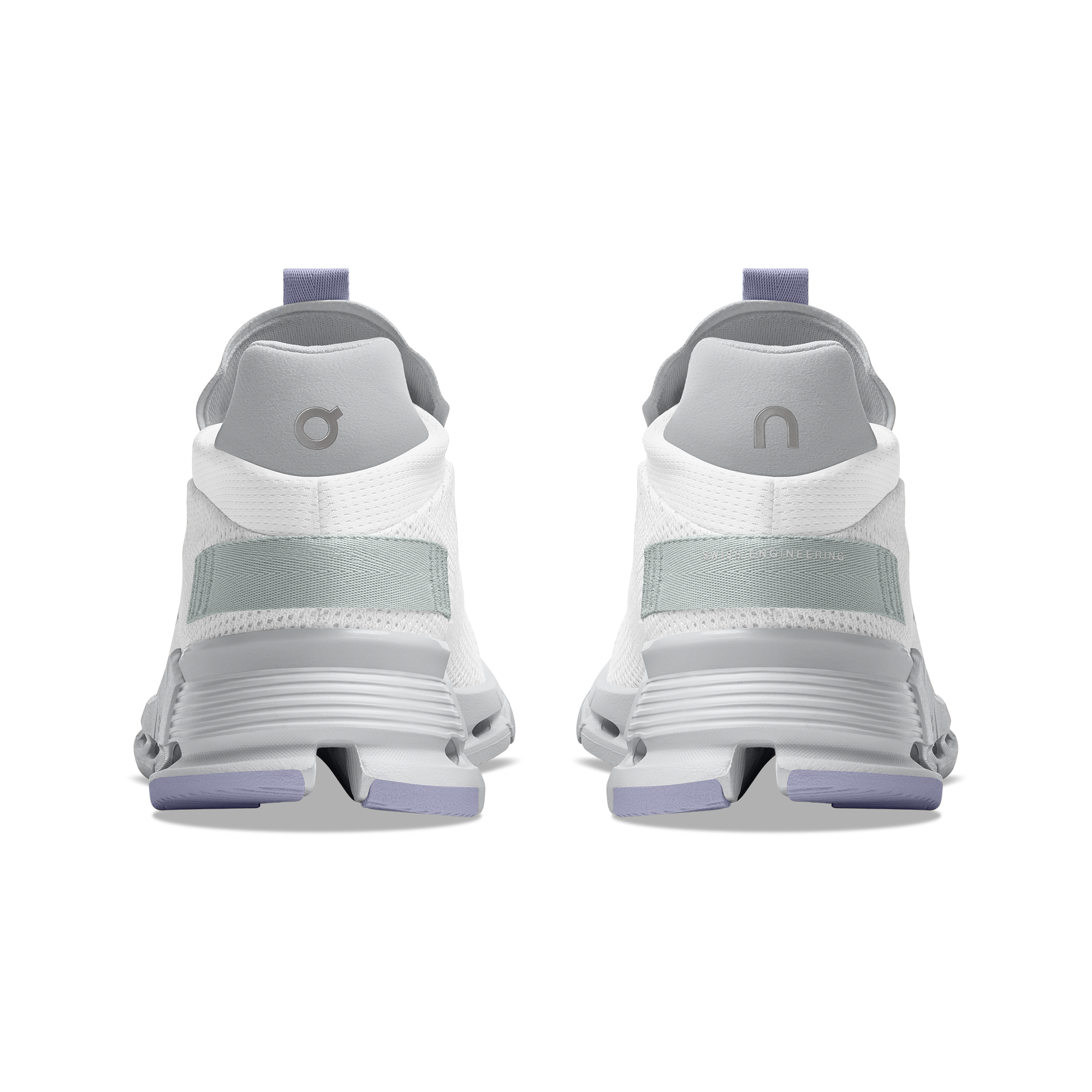 On Running Cloudnova White Glacier Grey Lavender (Women's)